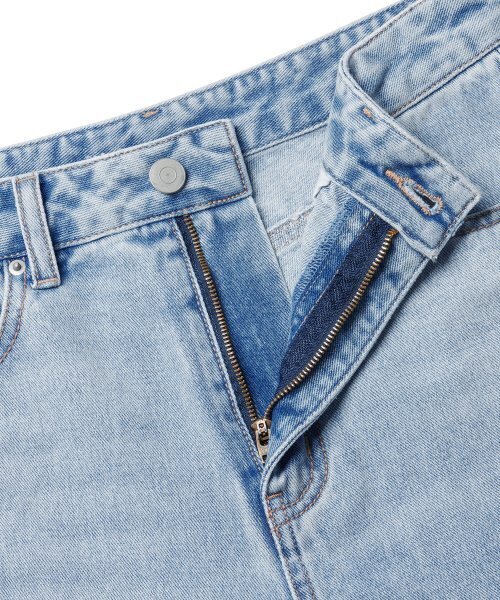 MUSINSA STANDARD WOMAN（ムシンサスタンダードウーマン）の「ウィメンズストレートデニムパンツ[ライトインディゴ]（デニムパンツ・レディース・その他・32/30/23/24/25/26/27/28/29）」の7枚目の写真