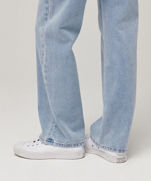 MUSINSA STANDARD WOMAN（ムシンサスタンダードウーマン）の「ウィメンズストレートデニムパンツ[ライトインディゴ]（デニムパンツ・レディース・その他・32/30/23/24/25/26/27/28/29）」の14枚目の写真