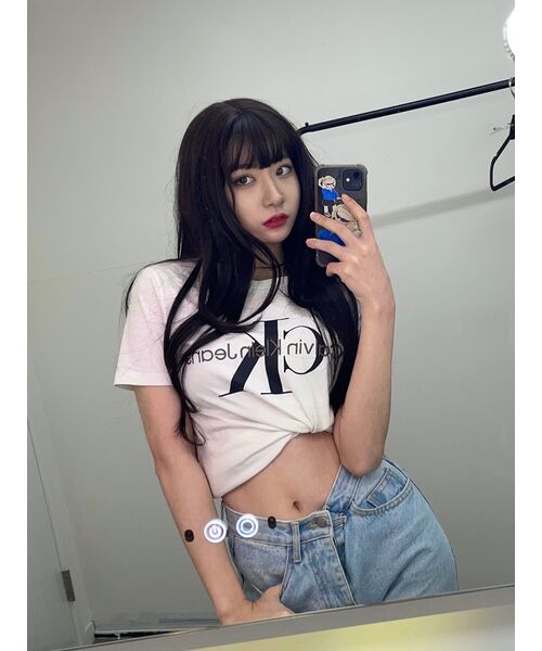 MUSINSA STANDARD WOMAN（ムシンサスタンダードウーマン）の「ウィメンズストレートデニムパンツ[ライトインディゴ]（デニムパンツ・レディース・その他・32/30/23/24/25/26/27/28/29）」の21枚目の写真