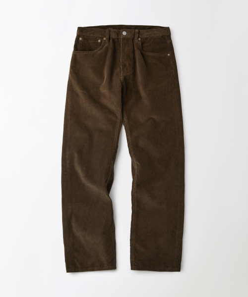 OUTSTANDING(アウトスタンディング)の「40S CORDUROY STRAIGHT PANTS_BROWN(その他パンツ・レディース・その他・SMALL/MEDIUM/LARGE)」の1枚目の写真