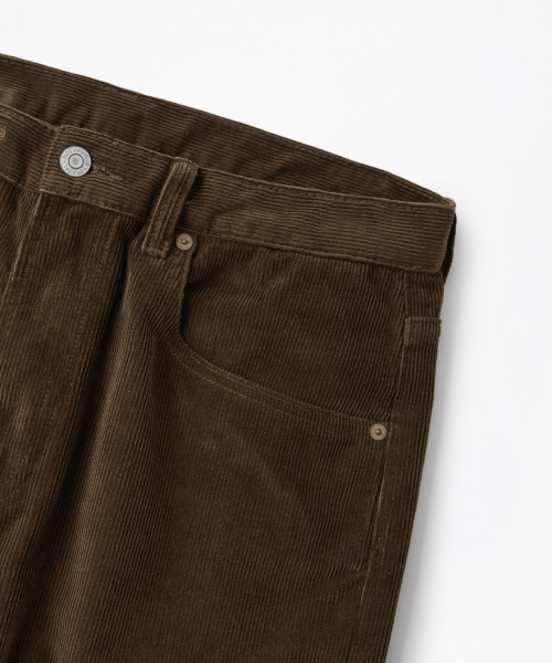 OUTSTANDING(アウトスタンディング)の「40S CORDUROY STRAIGHT PANTS_BROWN(その他パンツ・レディース・その他・SMALL/MEDIUM/LARGE)」の2枚目の写真