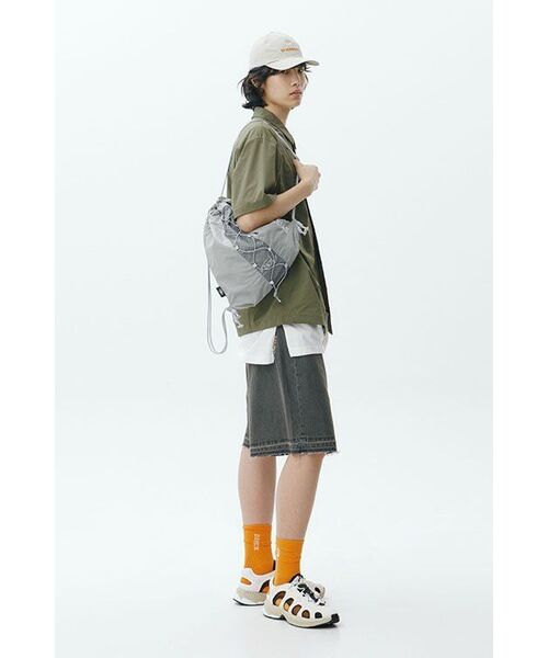 MUSINSA STANDARD（ムシンサスタンダード）の「レイヤードスリーブレストップ_ロング丈 [ココア]（Tシャツ/カットソー・メンズ・その他・SMALL）」の9枚目の写真