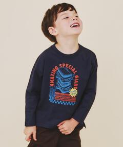 THE NORTH FACE＞ゲットモテッド グラフィック ロンT / キッズ / 130