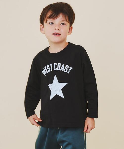 THE SHOP TK （ザ ショップ ティーケー ）の「【110-160】プリント長袖Tシャツ（Tシャツ/カットソー・キッズ・ベージュ系その他/ブラック/アイボリー系3/ネイビー系3/アイボリー/アイボリー系・11/12/15 /13/14/16）」の12枚目の写真