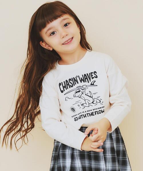 110-160】プリント長袖Tシャツ（Tシャツ/カットソー）｜THE SHOP TK