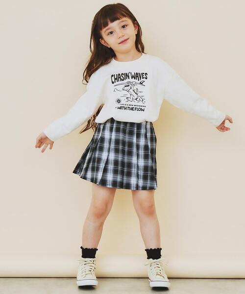 THE SHOP TK （ザ ショップ ティーケー ）の「【110-160】プリント長袖Tシャツ（Tシャツ/カットソー・キッズ・ベージュ系その他/ブラック/アイボリー系3/ネイビー系3/アイボリー/アイボリー系・11/12/15 /13/14/16）」の19枚目の写真