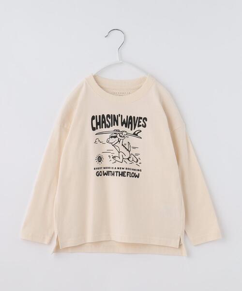 110-160】プリント長袖Tシャツ（Tシャツ/カットソー）｜THE SHOP TK