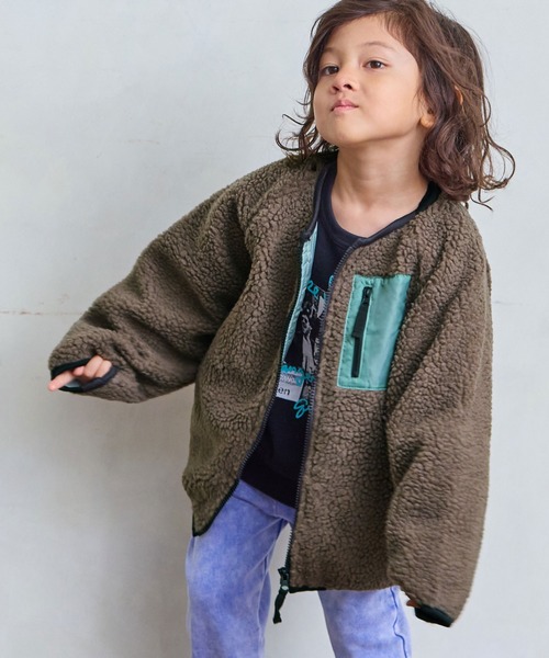 １枚。風の子♥オーダーページ♥ニット。ボアケット。 テディーボアジャケット（P401015）|p.premier（ピードットプルミエ