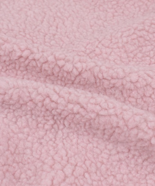 Life Support Products（ライフサポートプロダクツ）の「ノーカラーボアジャケット（ノーカラージャケット・キッズ・クリーム/グレー/ブラック/ブラウン/ピンク/ホワイト系その他・80/90/95/100/110/120/130/140/150）」の14枚目の写真