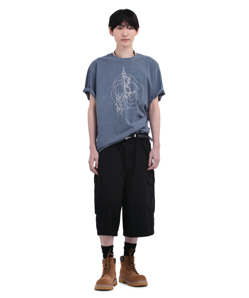 DEFGARMENTS（デフグラメンツ）の「PIG HUMAN FORM T-SHIRTS [NAVY]（Tシャツ/カットソー・レディース・その他・MEDIUM/LARGE）」の7枚目の写真