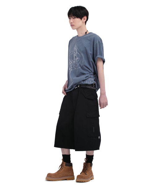 DEFGARMENTS（デフグラメンツ）の「PIG HUMAN FORM T-SHIRTS [NAVY]（Tシャツ/カットソー・レディース・その他・MEDIUM/LARGE）」の9枚目の写真