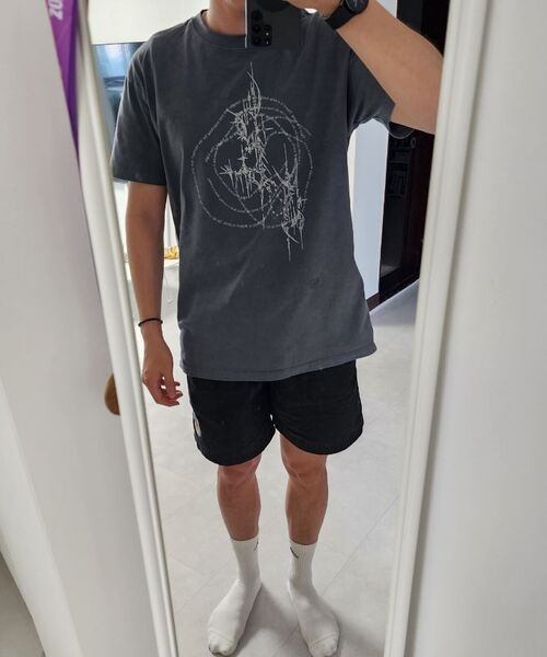 DEFGARMENTS（デフグラメンツ）の「PIG HUMAN FORM T-SHIRTS [NAVY]（Tシャツ/カットソー・レディース・その他・MEDIUM/LARGE）」の11枚目の写真
