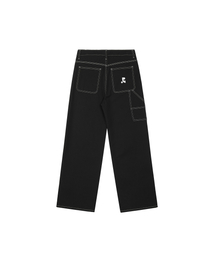 Rest&Recreation（レストアンドレクリエーション）の「STITCH CARPENTER PANTS - BLACK（その他パンツ）」