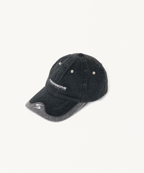 FORSOMEONE(フォーサムワン)の「FORSOMEONE FC FADE CAP(キャップ・メンズ・ブラック・FREE)」の1枚目の写真