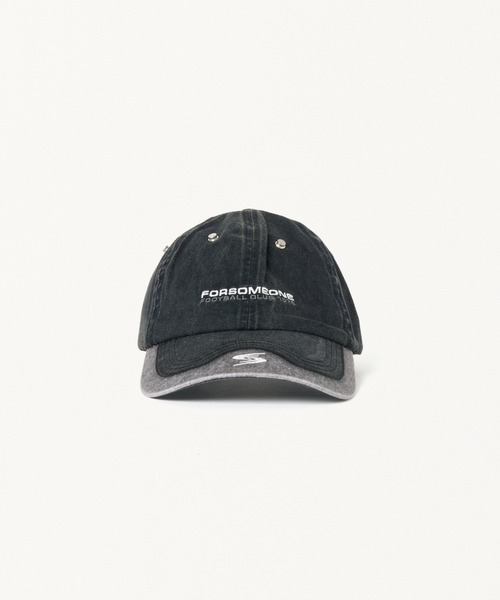 FORSOMEONE(フォーサムワン)の「FORSOMEONE FC FADE CAP(キャップ・メンズ・ブラック・FREE)」の4枚目の写真