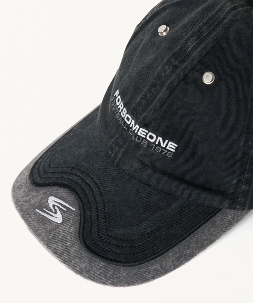 FORSOMEONE(フォーサムワン)の「FORSOMEONE FC FADE CAP(キャップ・メンズ・ブラック・FREE)」の5枚目の写真