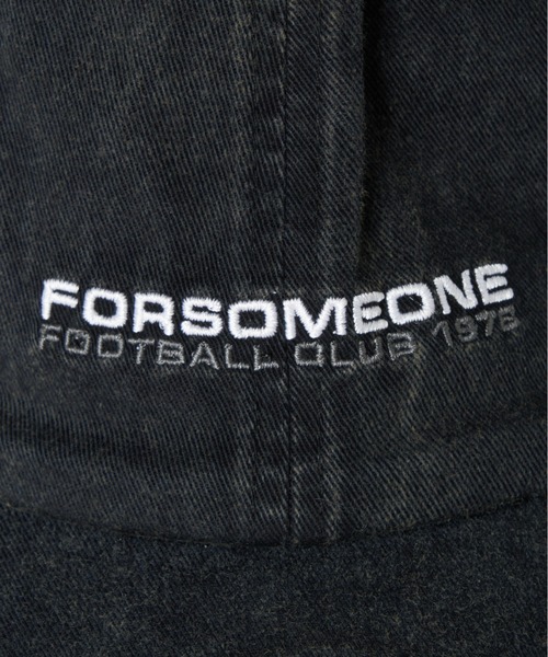 FORSOMEONE(フォーサムワン)の「FORSOMEONE FC FADE CAP(キャップ・メンズ・ブラック・FREE)」の6枚目の写真