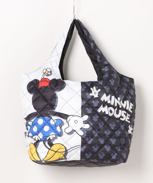 Disney(ディズニー)の「Disney 中綿キルティングトート(トートバッグ・レディース・ブラック/ブラック系その他/ドット/ブラック×ホワイト/レッド/ブラック系その他2/ブラック系その他3/ブラック系その他4/その他/ブラック系その他5・FREE)」の2枚目の写真