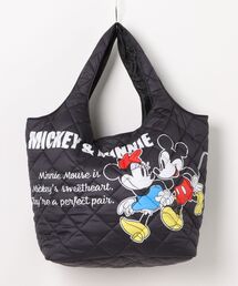 Disney 中綿キルティングトート