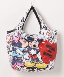 Disney 中綿キルティングトート