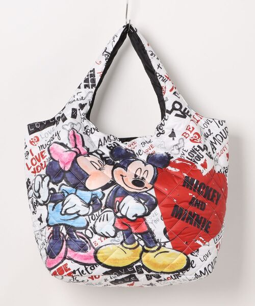 Disney(ディズニー)の「Disney 中綿キルティングトート(トートバッグ・レディース・ブラック/ブラック系その他/ドット/ブラック×ホワイト/レッド/ブラック系その他2/ブラック系その他3/ブラック系その他4/その他/ブラック系その他5・FREE)」の9枚目の写真