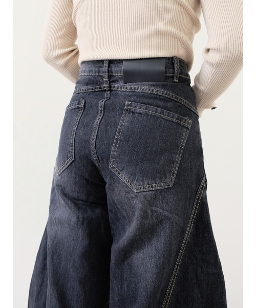 DOLLUPOOPS（ドールアップウップス）の「ヴィンテージカーブラインデニムパンツ（デニムパンツ・レディース・ブラック/ネイビー・MEDIUM/SMALL）」の18枚目の写真