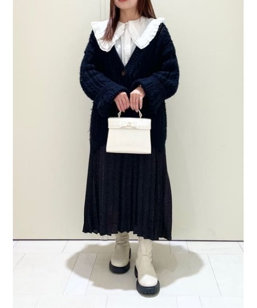 SAMANTHAVEGA(サマンサベガ)の「パールカラージュエルリボンバニティバッグ(ショルダーバッグ・レディース・ホワイト/ピンク・FREE)」の16枚目の写真