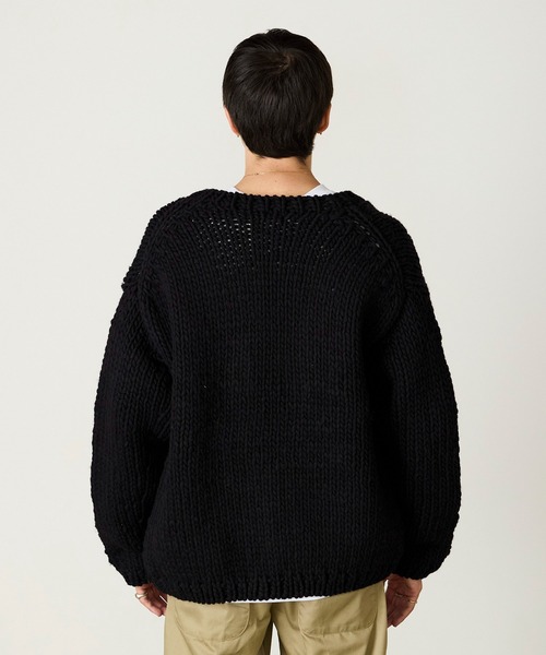 セール】THRIFTY LOOK/スリフティールック HAND KNITTING CARDIGAN