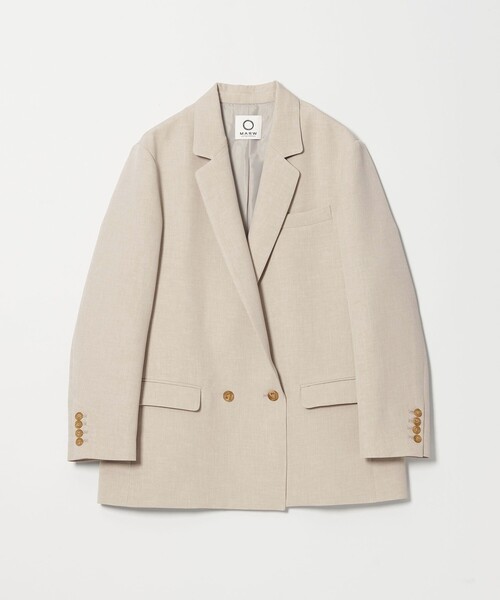 MARW UNITED ARROWS（マルゥ ユナイテッドアローズ）の「＜MARW UNITED ARROWS＞バックタック テーラードジャケット（テーラードジャケット・レディース・ネイビー/ナチュラル/ダークグレー・38/36/34）」の14枚目の写真