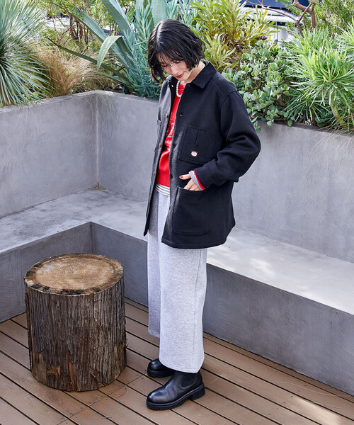 ジャケット・アウター REDCAP WOOL CHORE COAT セール】RED KAP/レッドキャップ 別注 WOOL CHORE COAT/ウールチョア
