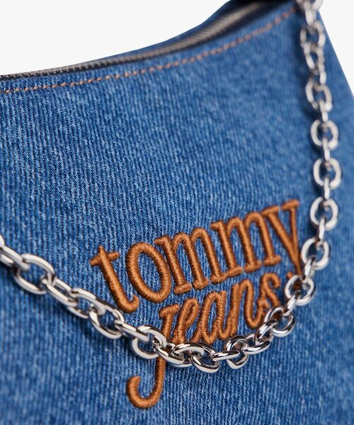tommy jeans（トミー ジーンズ）の「クールデニムショルダーバッグ（ショルダーバッグ・レディース・ブルー・FREE）」の3枚目の写真