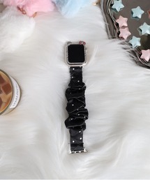 Vini（ヴィニ）の「ウィッシュコア ドットシュシュ風  AppleWatchバンド（デジタル腕時計）」