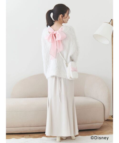 MERCURYDUO(マーキュリーデュオ)の「【ディズニーコレクション】おしゃれキャット/スマホショルダーバッグ(ショルダーバッグ・レディース・オフホワイト・FREE)」の5枚目の写真
