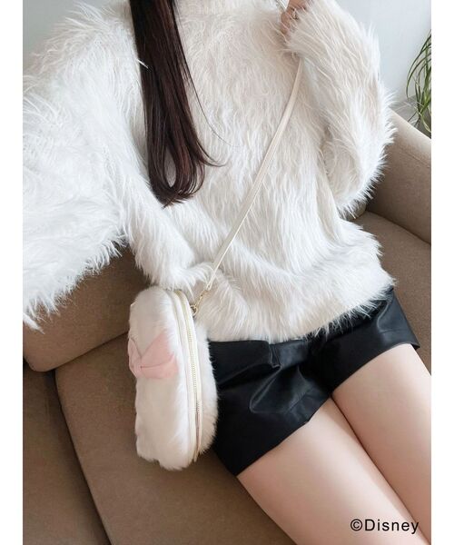 MERCURYDUO(マーキュリーデュオ)の「【ディズニーコレクション】おしゃれキャット/スマホショルダーバッグ(ショルダーバッグ・レディース・オフホワイト・FREE)」の8枚目の写真