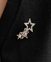 STYLE DELI（スタイルデリ）の「Three Stars ブローチ（ブローチ/コサージュ）」