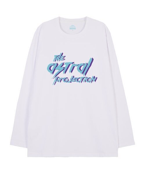 ASTRAL PROJECTION(アストラルプロジェクション)の「パンクレタリングオーバーサイズロングスリーブTシャツ_ホワイト(Tシャツ/カットソー・メンズ・その他・LARGE/MEDIUM/X-LARGE/XX-LARGE)」の1枚目の写真