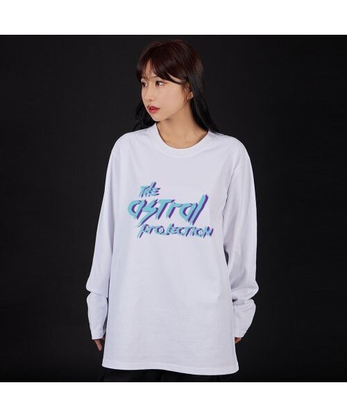 ASTRAL PROJECTION(アストラルプロジェクション)の「パンクレタリングオーバーサイズロングスリーブTシャツ_ホワイト(Tシャツ/カットソー・メンズ・その他・LARGE/MEDIUM/X-LARGE/XX-LARGE)」の3枚目の写真