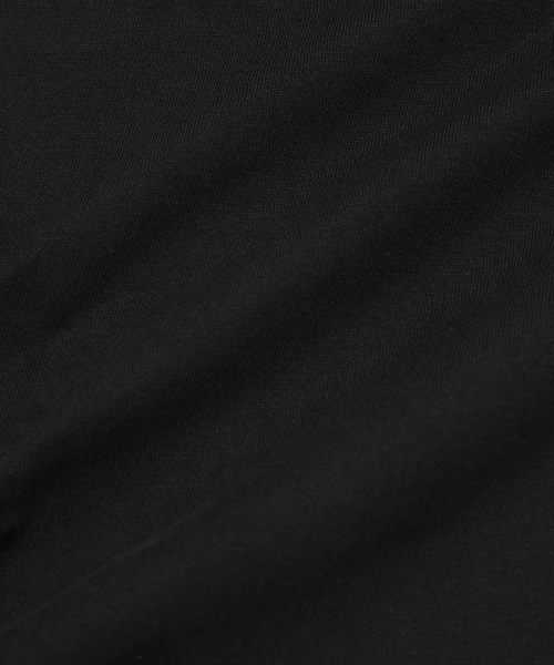 suade（スエード）の「CHECKERED CROSS CROP TEE [BLACK]（Tシャツ/カットソー・レディース・その他・FREE）」の7枚目の写真