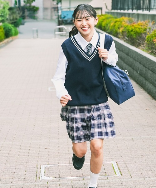 Honeys（ハニーズ）の「裏地パンツ付ミニスカート（スカート・レディース・ホワイト系その他/ネイビー系/グレー系その他・L/LL/SS/M/S）」の5枚目の写真