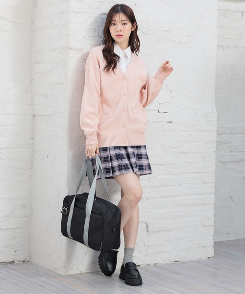 Honeys（ハニーズ）の「裏地パンツ付ミニスカート（スカート・レディース・ホワイト系その他/ネイビー系/グレー系その他・L/LL/SS/M/S）」の14枚目の写真