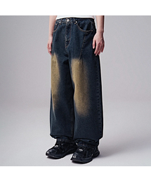 ZENDUST（ジェンダスト）の「Par Tapered Dart Denim Pants BLUE（デニムパンツ）」
