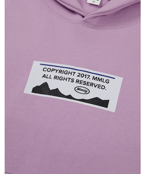 MMLG（エムエムエルジー）の「[Mmlg] MOUNTAIN HOODIE (PURPLE CLOUD)（パーカー・レディース・その他・X-LARGE/SMALL/MEDIUM/LARGE）」の4枚目の写真