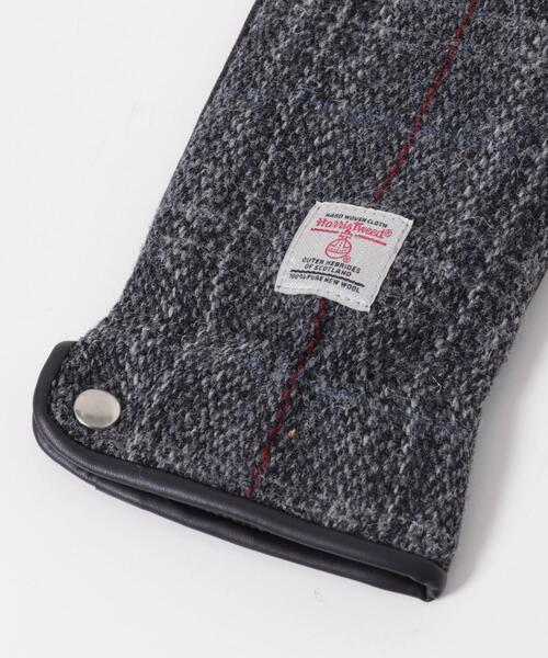 HARRIS TWEED(ハリスツイード)の「HARRIS TWEEDグローブ(手袋・メンズ・ネイビー/チャコールグレー/ブラウン・ONE)」の16枚目の写真