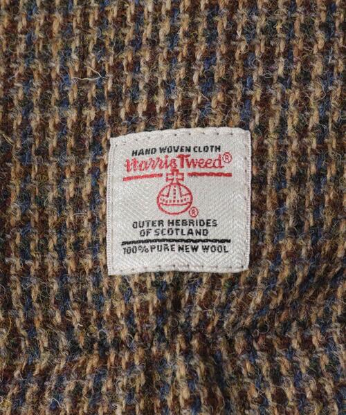 HARRIS TWEED(ハリスツイード)の「HARRIS TWEEDグローブ(手袋・メンズ・ネイビー/チャコールグレー/ブラウン・ONE)」の6枚目の写真