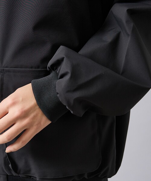POLeR（ポーラー）の「【POLER/ポーラー】POLER×AFD 3.0L SHELL BOMBER/コラボ/ユニセックス（ブルゾン・メンズ・ブラック・M/XL）」の8枚目の写真