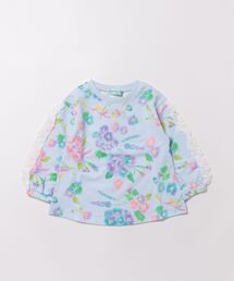 HAKKA KIDS | プリムラリボンプリントトレーナー(スウェット)