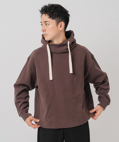 EDIFICE(エディフィス)の「Ecofade プルオーバー フーディ(パーカー・メンズ・ブラック系その他/キャメル・MEDIUM/LARGE)」の15枚目の写真