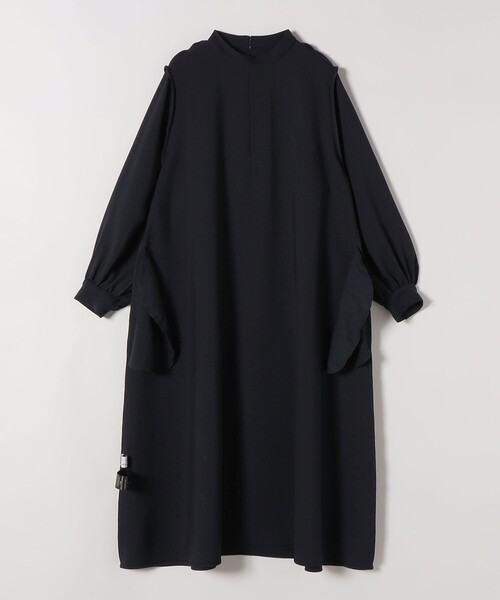 SHIPS any:〈洗濯機可能〉ダブルクロス フリル パフ スリーブ