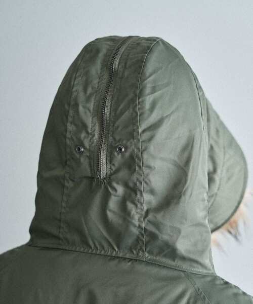 CRAFT STANDARD BOUTIQUE（クラフトスタンダードブティック）の「N-2Bフライトジャケット（ブルゾン・メンズ・ブラック/オリーブ・L/M）」の16枚目の写真