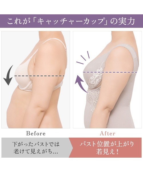 BRADELIS NEWYORK(ブラデリスニューヨーク)の「綿混キャッチャーカップレースブラキャミ25 ブラデリス 補正下着 補整 ブラトップ ボディシェイパー ボディスーツ(インナーウェア/肌着・レディース・ブラック/ベージュ/レッド/ダークグレー/ピンクベージュ/グレイッシュベージュ・3L/LL/L/M/S/5L/4L)」の16枚目の写真